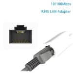 پورت شبکه سیمی LIGHTNING به RJ45 Ethernet LAN