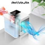 مینی کولر سلولوزی Microhoo Personal Mini Air Conditioning Fan MH01R