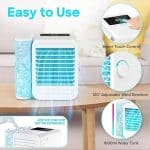 مینی کولر سلولوزی Microhoo Personal Mini Air Conditioning Fan MH01R