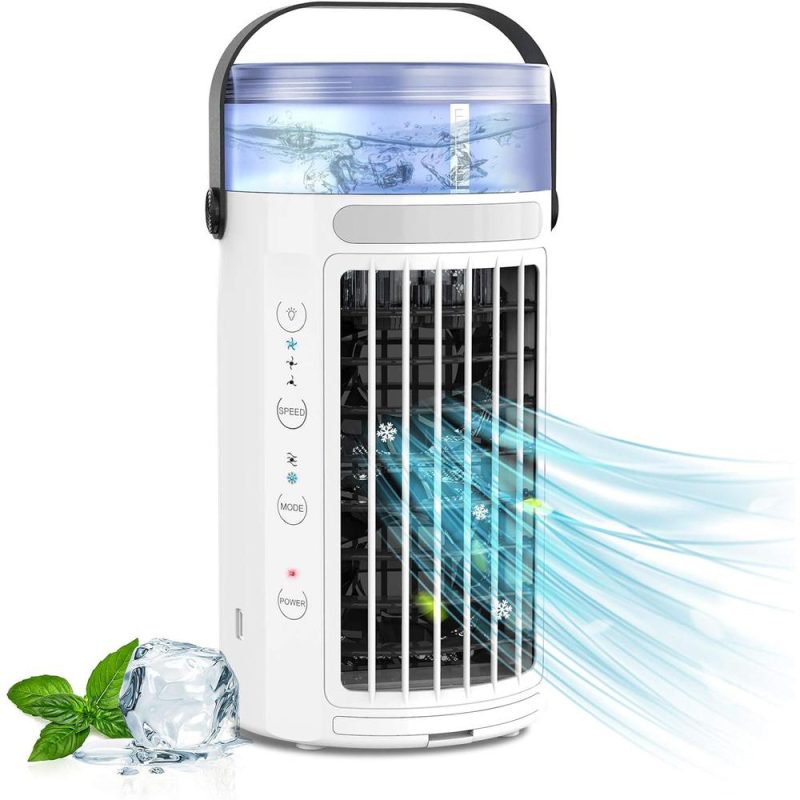 کولر آبی پرتابل Cooling Fan | درجه بندی، نور شبانه