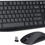 ست ماوس و کیبورد بی سیم Wireless Combo برند PONVIT مدل PC230A