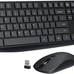 ست ماوس و کیبورد بی سیم Wireless Combo برند PONVIT مدل PC230A