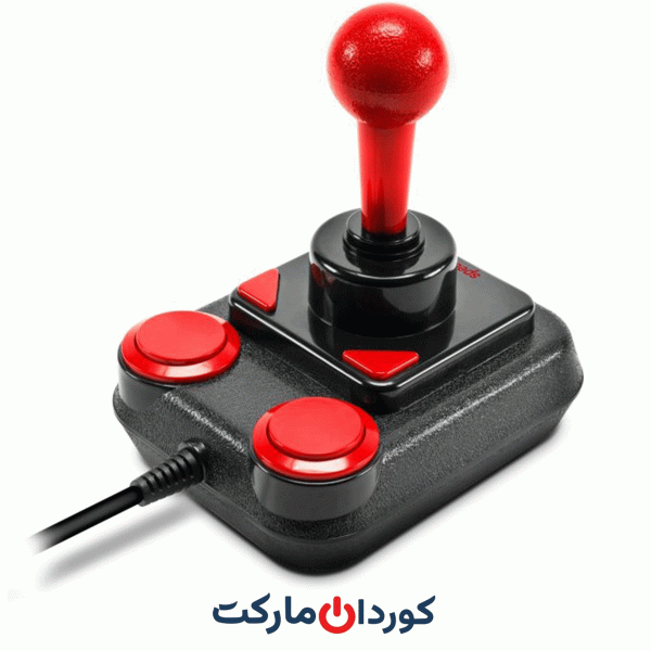 دسته بازی COMPETITION PRO EXTRA SL 650212 BKRD USB JOYSTICK SPEEDLINK - استوک