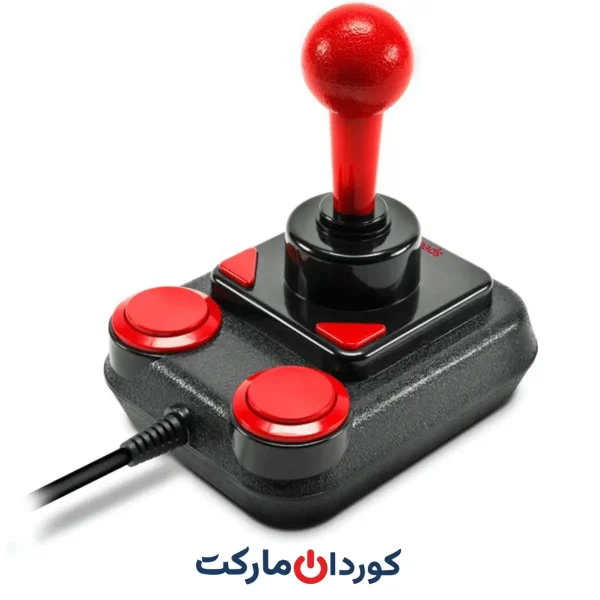دسته بازی COMPETITION PRO EXTRA SL 650212 BKRD USB JOYSTICK SPEEDLINK - استوک