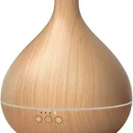 دستگاه بخور/خوشبو کننده و رطوبت ساز (آروماتراپی هوشمند) Vivlot, Aroma Diffuser | با تایمر و 7 نور RGB، مدل | 500 میلی متر VL-PCN009