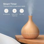 دستگاه بخور/خوشبو کننده و رطوبت ساز (آروماتراپی هوشمند) Vivlot, Aroma Diffuser | با تایمر و 7 نور RGB، مدل | 500 میلی متر VL-PCN009