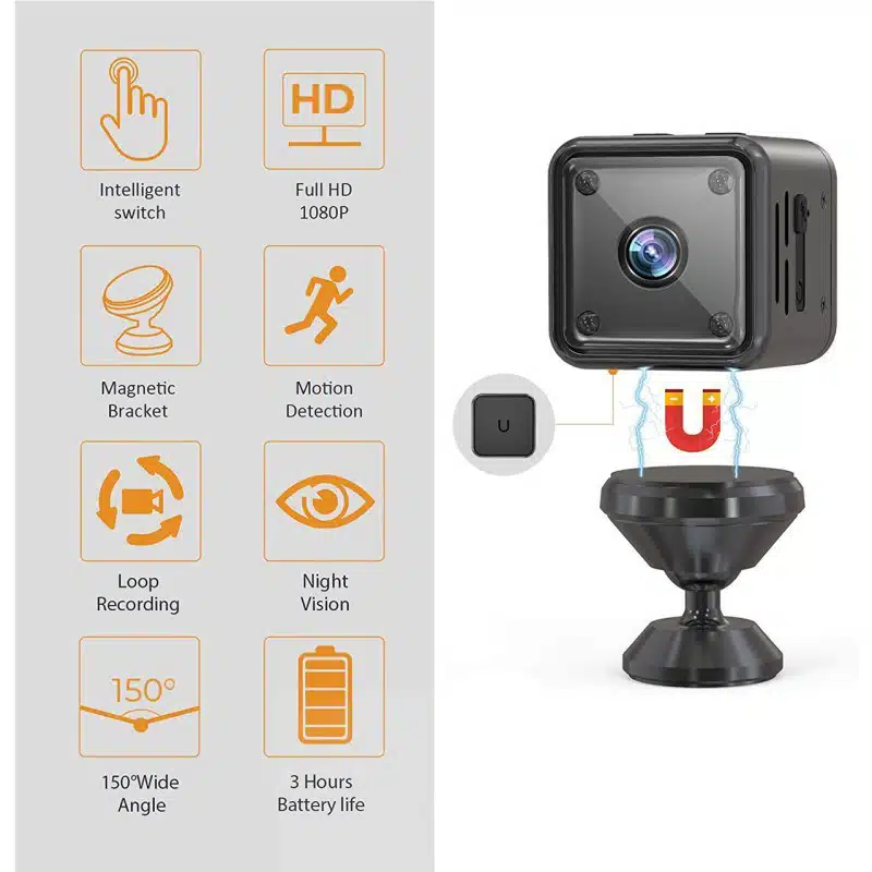 دوربین فیلم برداری سی ام 3 | CM3 مدل Mini Hidden Camera