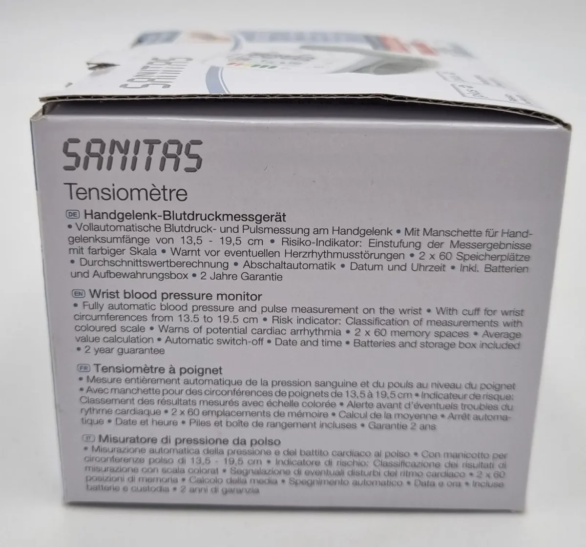 دستگاه فشار سنج مچی سانیتاس آلمان Sanitas SBC 22 - Blood pressure monitor