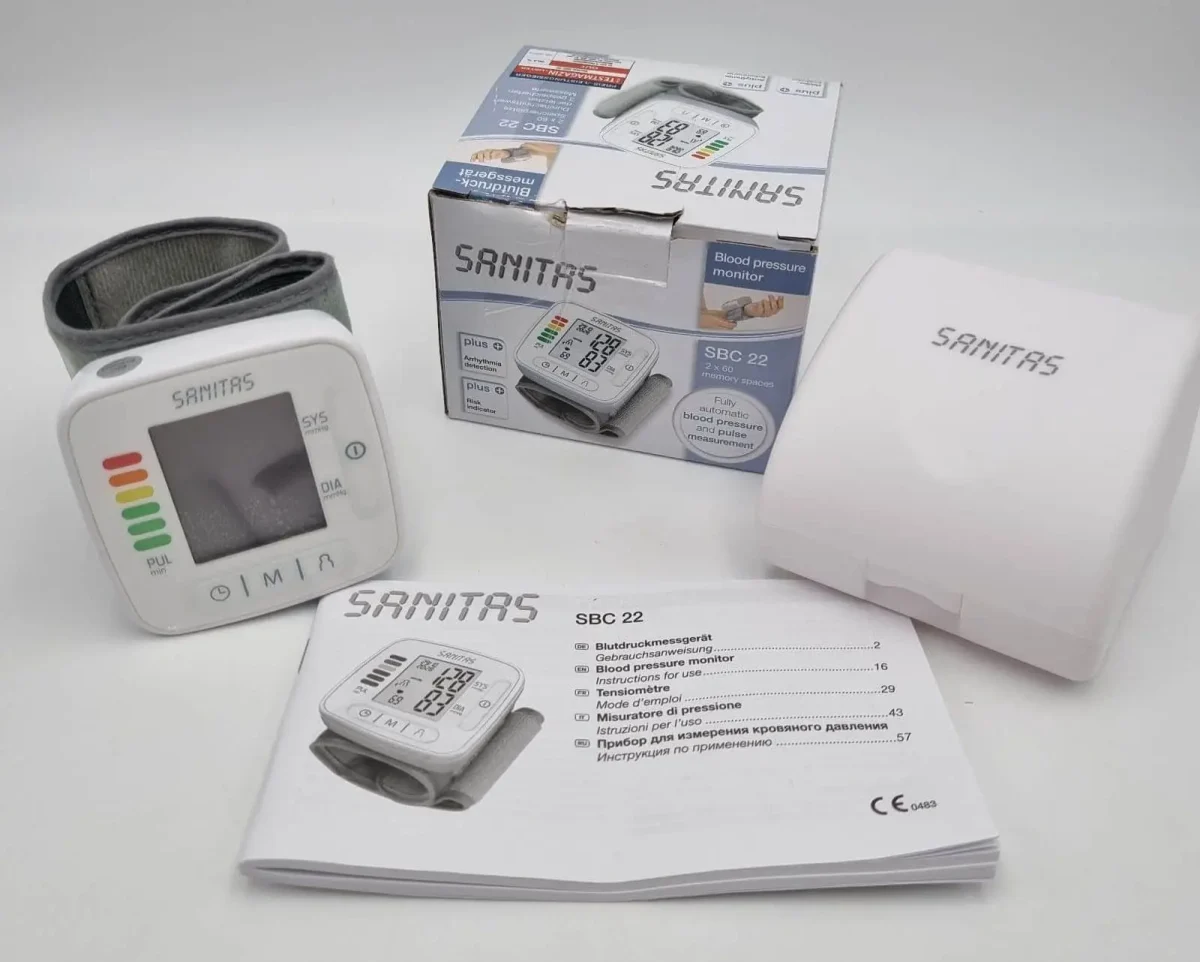 دستگاه فشار سنج مچی سانیتاس آلمان Sanitas SBC 22 - Blood pressure monitor