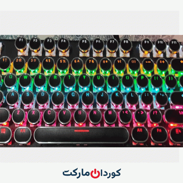 کیبورد مکانیکال | RGB | Mishango HJK917، رنگ مشکی