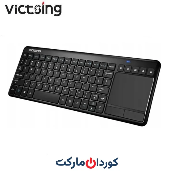 کیبورد (صفحه کلید) بهمراه ترک پد بی سیم سفارش آلمانVicTsing PC126B