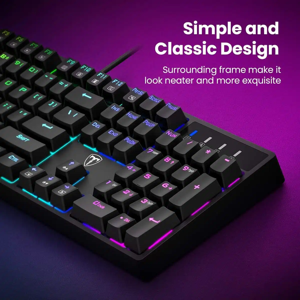 کیبورد (صفحه کلید) گیمینگ Gaming Keyboard PC326A