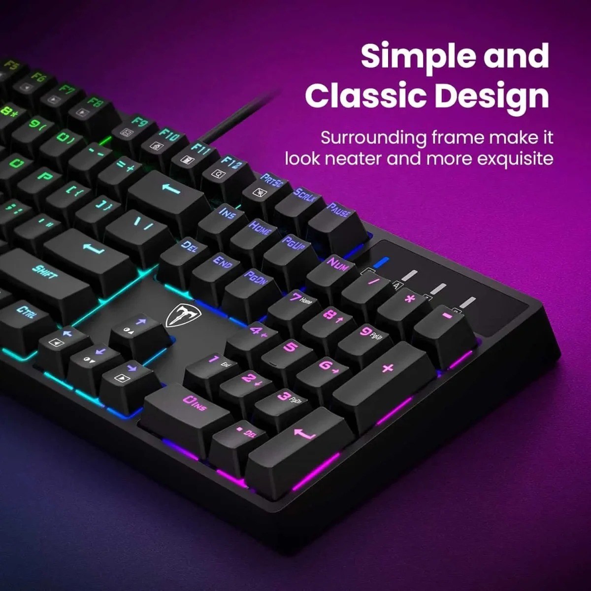 کیبورد (صفحه کلید) گیمینگ Gaming Keyboard PC326A