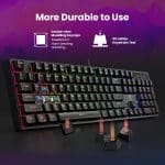 کیبورد (صفحه کلید) گیمینگ Gaming Keyboard PC326A