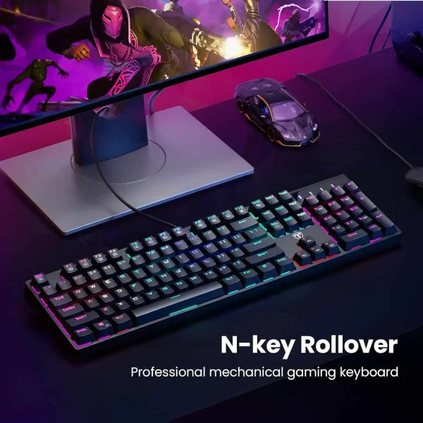 کیبورد (صفحه کلید) گیمینگ Gaming Keyboard PC326A
