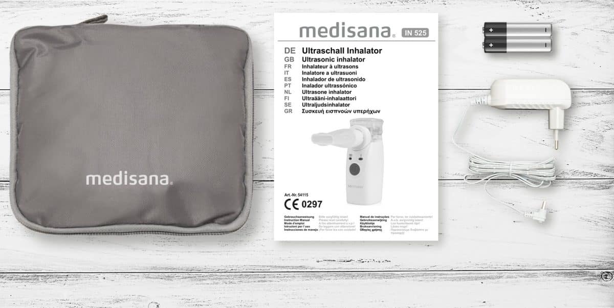 دستگاه تنفسی نبولایزر مدیسانا آلمان medisnana IN 525 Ultraschall-Inhalator