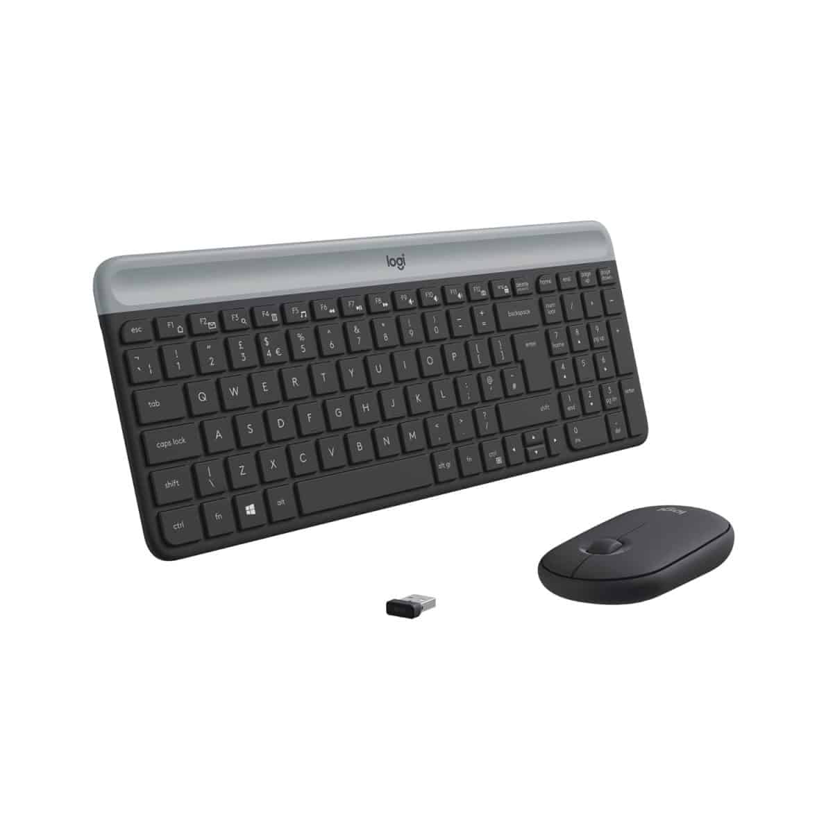 کیبورد و ماوس بی سیم لاجیتک logitech مدل MK470 SLIM