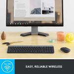 کیبورد و ماوس بی سیم لاجیتک logitech مدل MK470 SLIM