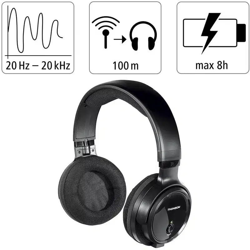 هدفون تلویزیون تامسون مدل WHP3001BK، Thomson - Image 7