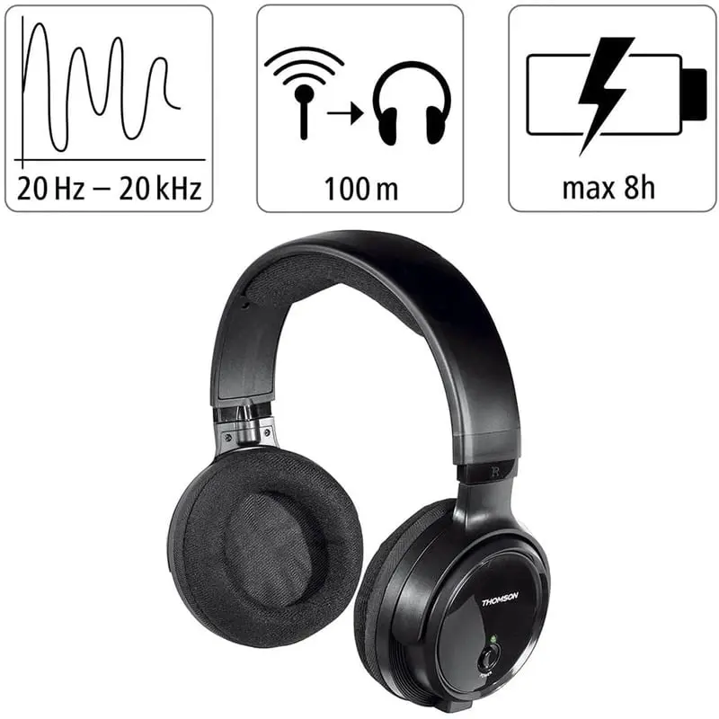 هدفون تلویزیون تامسون مدل WHP3001BK، Thomson - Image 7