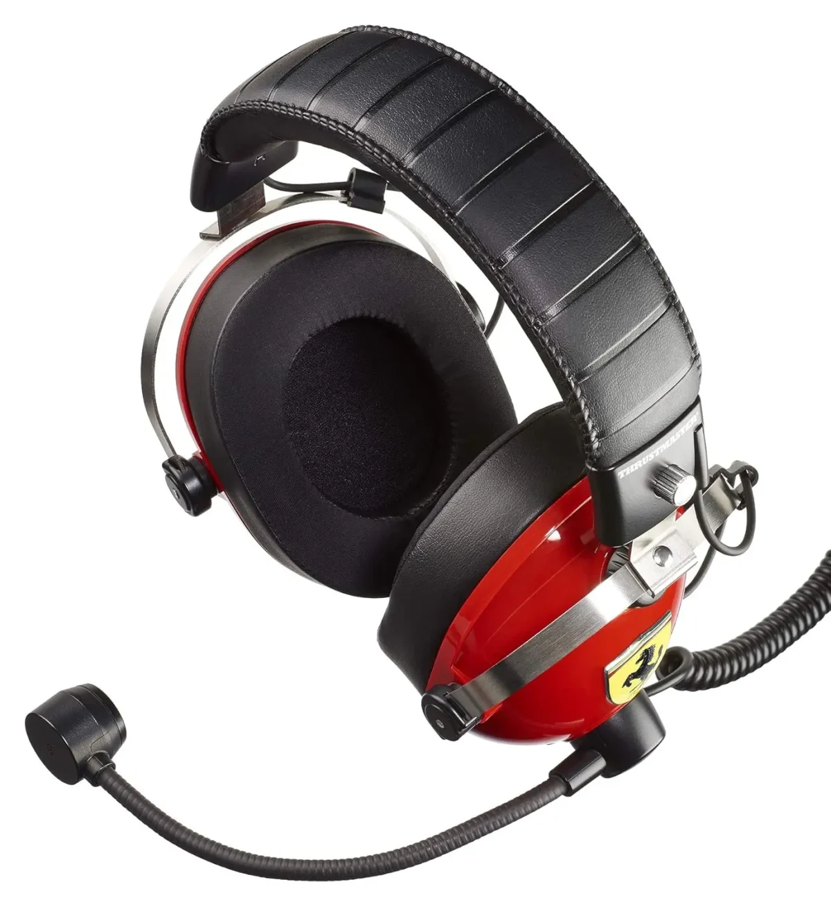 هدست (هدفون) گیمینگ Thrustmaster T-Racing مدل Scuderia Ferrari Edition