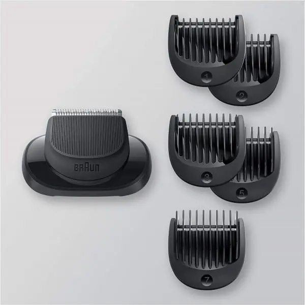 سر اصلاح ریش براون + 4 شانه BRAUN Series 5,6,7