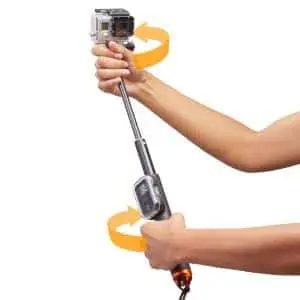 مونوپاد ریموتدار (استیک سلفی 1متری) اینچی amazon basics برای گوپرو GoPro