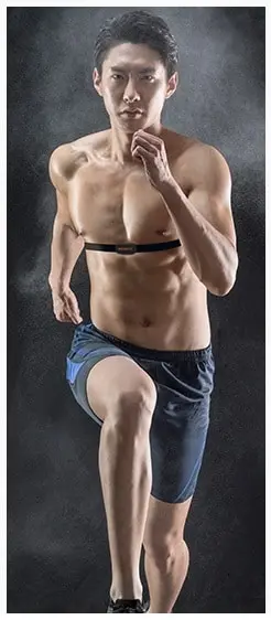 بند قفسه سینه مانیتور ضربان قلب، بلوتوثی و ضد آب مدل HR6 | moofit