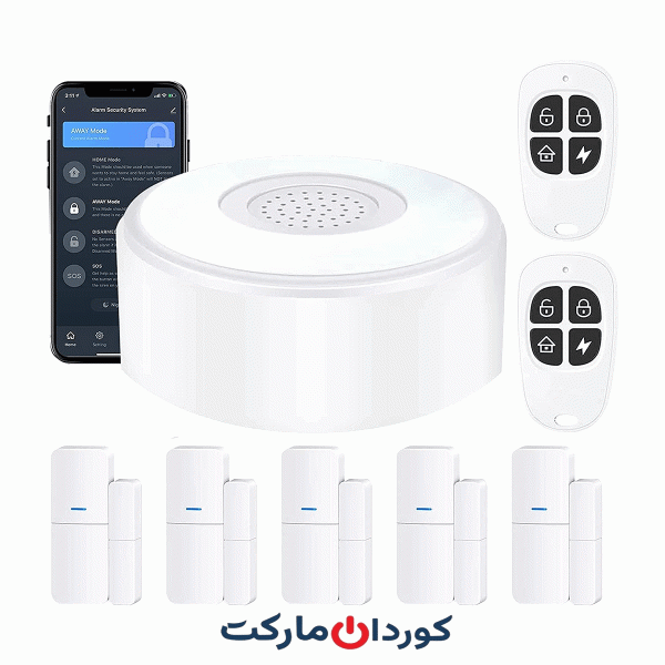 دزدگیر و سیستم هشدار امنیتی خانه AGSHome V 1.0، کیت 8 تکه