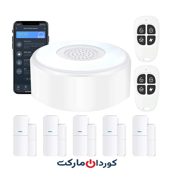 دزدگیر و سیستم هشدار امنیتی خانه AGSHome V 1.0، کیت 8 تکه