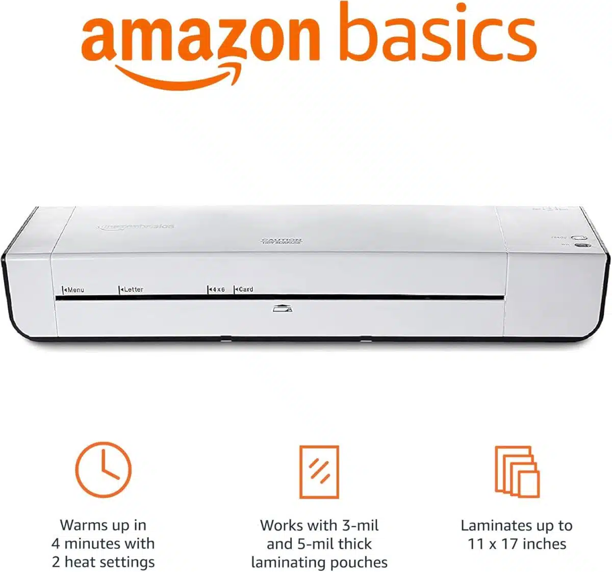 دستگاه لمینت و پرس حرارتی آمازون بیسیکس Amazon Basics