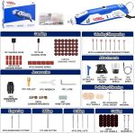 کیت دریل برقی APEXFORGE M6 Variable Speed Rotary Tool Kit