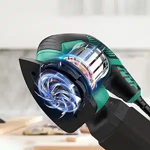 سنباده هایچیکا Haychika با 12 عدد کاغذ سنباده مدل ms200w - Image 10