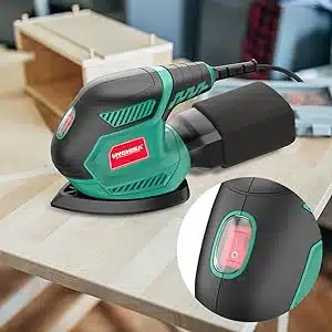 سنباده هایچیکا Haychika با 12 عدد کاغذ سنباده مدل ms200w - Image 13