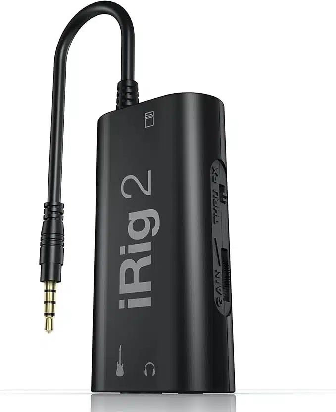 رابط صوتی قابل حمل گیتار IK Multimedia iRig 2