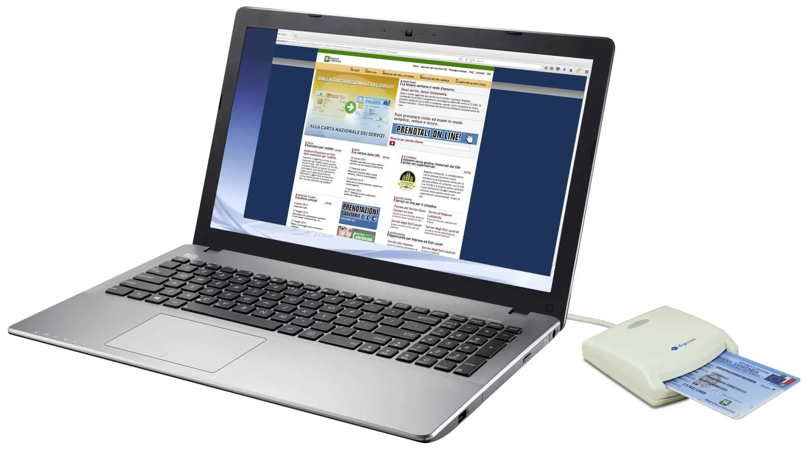 کارت خوان هوشمند دیجیکام Digicom مدل 8E4479 - Image 2