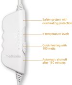 پتو برقی مدیسانا مدل Medisana HU 662