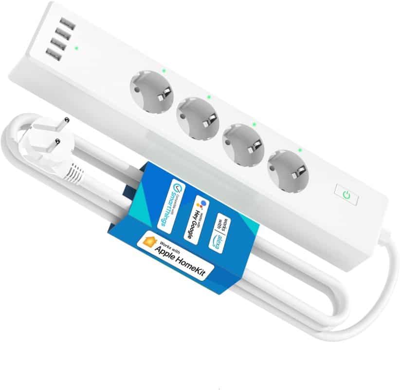 محافظ (سه راهی) هوشمند Meross Smart Wi-Fi Surge Protector MSS425F