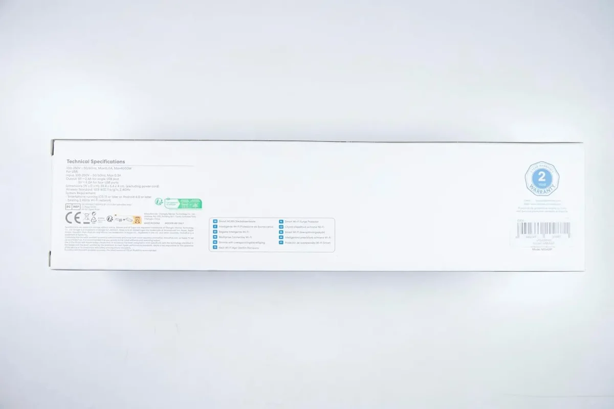 محافظ (سه راهی) هوشمند Meross Smart Wi-Fi Surge Protector MSS425F