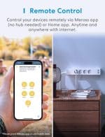 محافظ (سه راهی) هوشمند Meross Smart Wi-Fi Surge Protector MSS425F