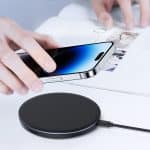 شارژر بی سیم سریع مدل W8 15W Wireless Charger Pad