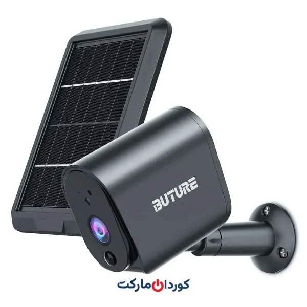 دوربین امنیتی با پنل خورشیدی برند BuTure مدل IPC026 security camera