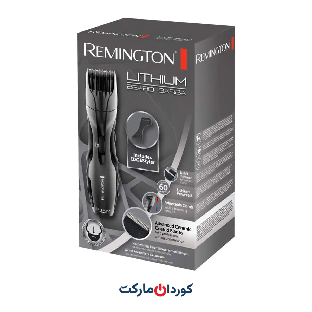 ماشین اصلاح سر و صورت رمینگتون Remington مدل Barba Beard Trimmer MB350L