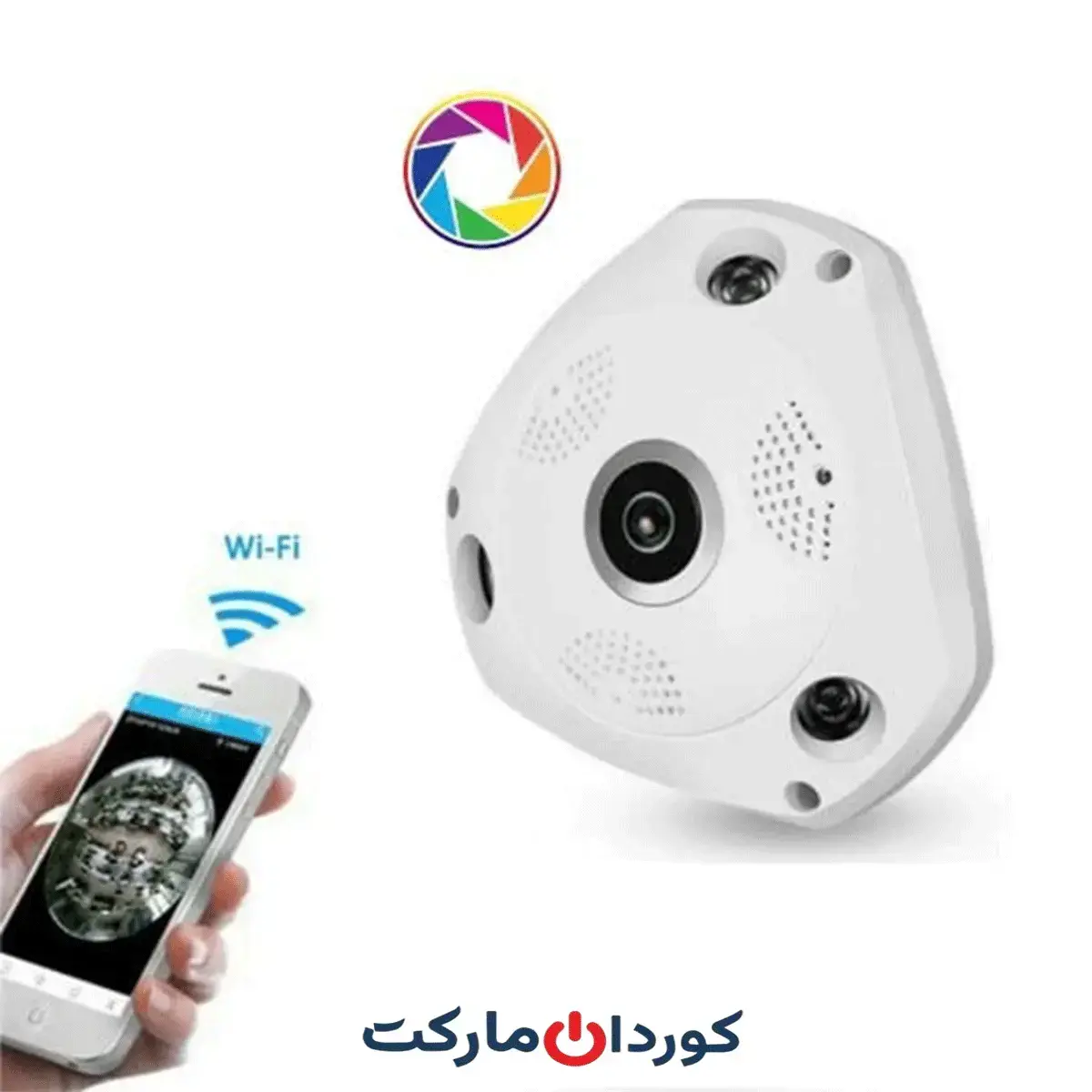 دوربین امنیتی 360 درجه VR CAM پانوراما