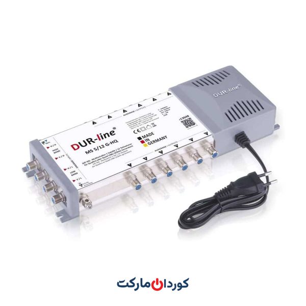 مولتی‌سوئیچ ماهواره‌ای DUR-line مدل MS 5/12 G-HQ با ۱۲ خروجی
