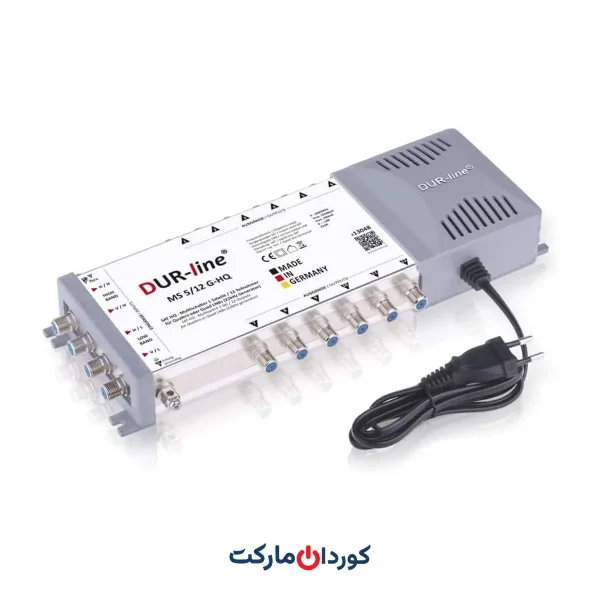 مولتی‌سوئیچ ماهواره‌ای DUR-line مدل MS 5/12 G-HQ با ۱۲ خروجی