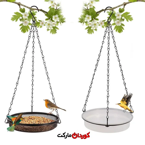 ظرف آویز آب و غذا پرندگان برند HRAYLTOP کد 25844