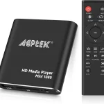 پخش‌کننده چندرسانه‌ای و دیجیتال 1080P HD برند AGPTEK