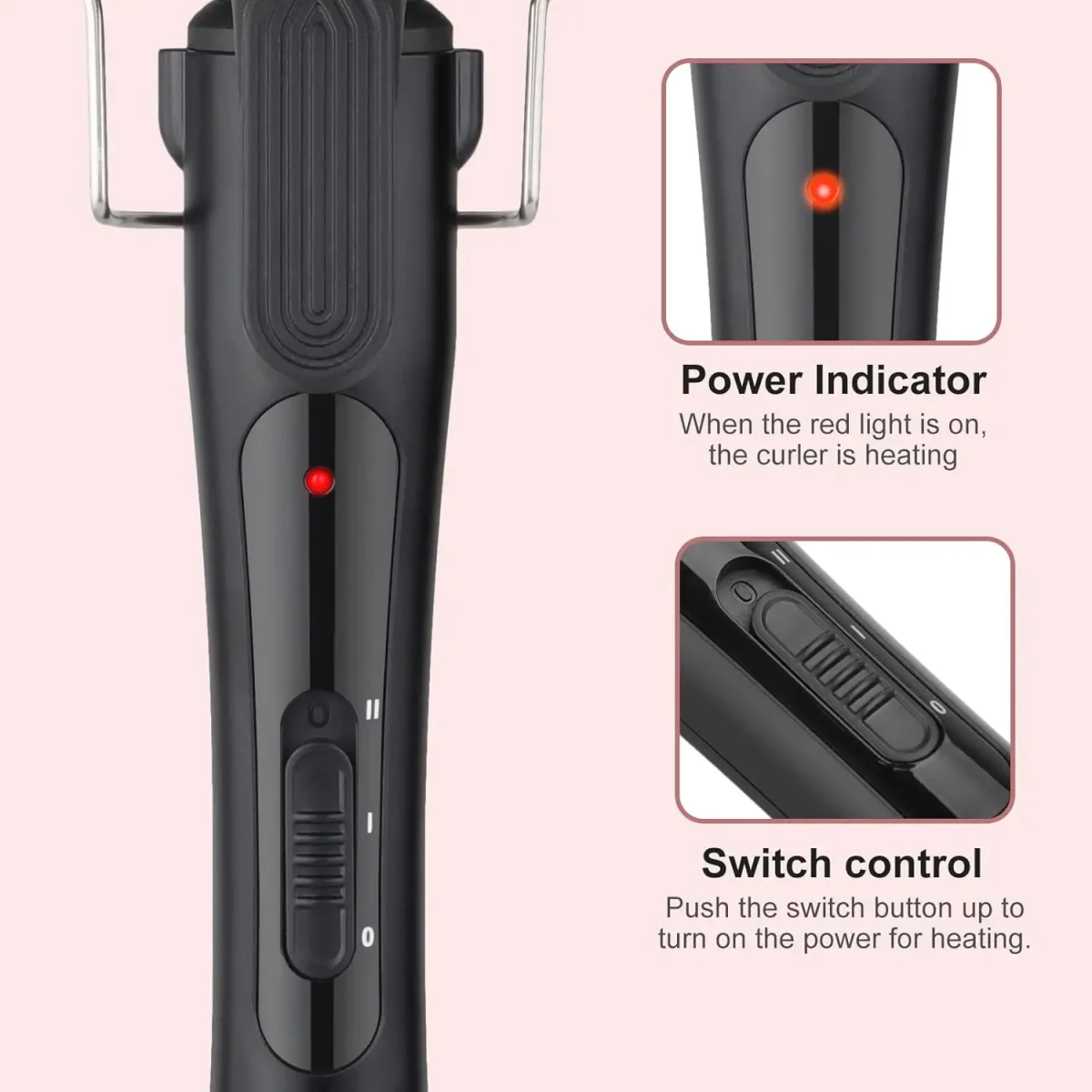 فر کننده موی 3 لولهای 3 Barrel Hair Waver (1 Inch)، ابزاری حرفهای برای ایجاد موج زیبای موی سر