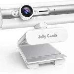 وب کم 1080P Full HD،برند Jelly Comb با میکروفون داخلی برای دسکتاپ و لپ تاپ